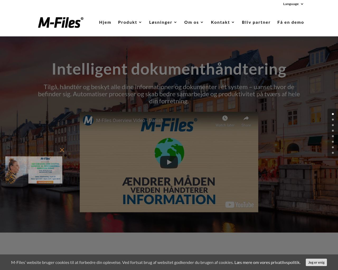 Billede websted m-files.dk skærmopløsning 1280x1024